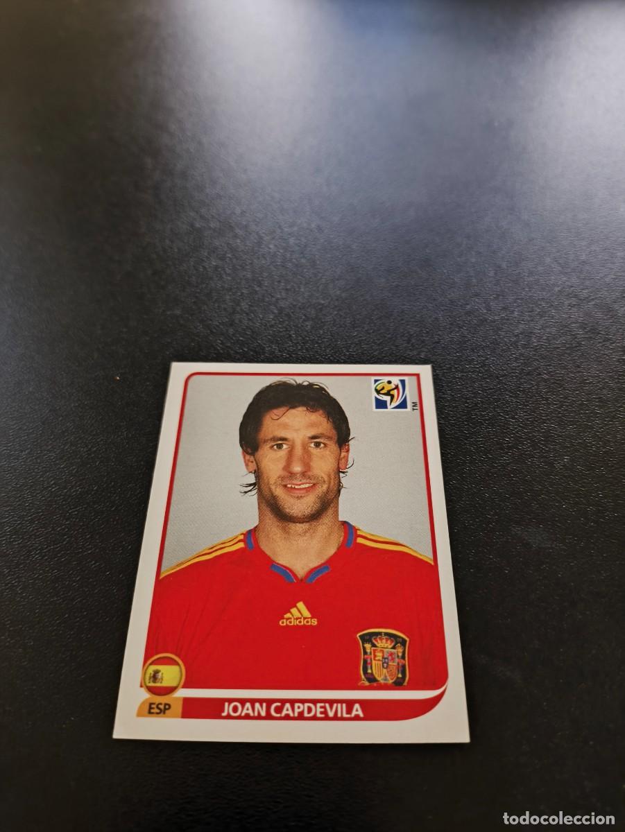 Cromos de F&uacute;tbol: 569 Joan Capdevila ESPA&Ntilde;A SPAIN SIN PEGAR PANINI FIFA WORLD CUP MUNDIAL SUDAFRICA 2010