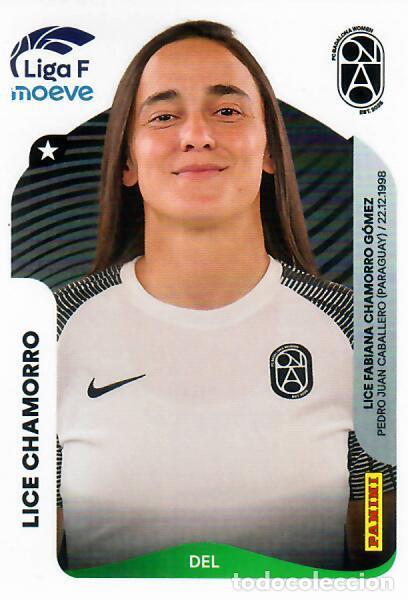 Cromos de F&uacute;tbol: CROMO PANINI LIGA FEMENINA F 2025-26 (25 - 26) - N&ordm; 81 - LICE CHAMORRO - BADALONA
