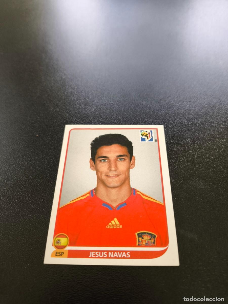 Cromos de F&uacute;tbol: 575 Jesus Navas ESPA&Ntilde;A SPAIN SIN PEGAR PANINI FIFA WORLD CUP MUNDIAL SUDAFRICA 2010