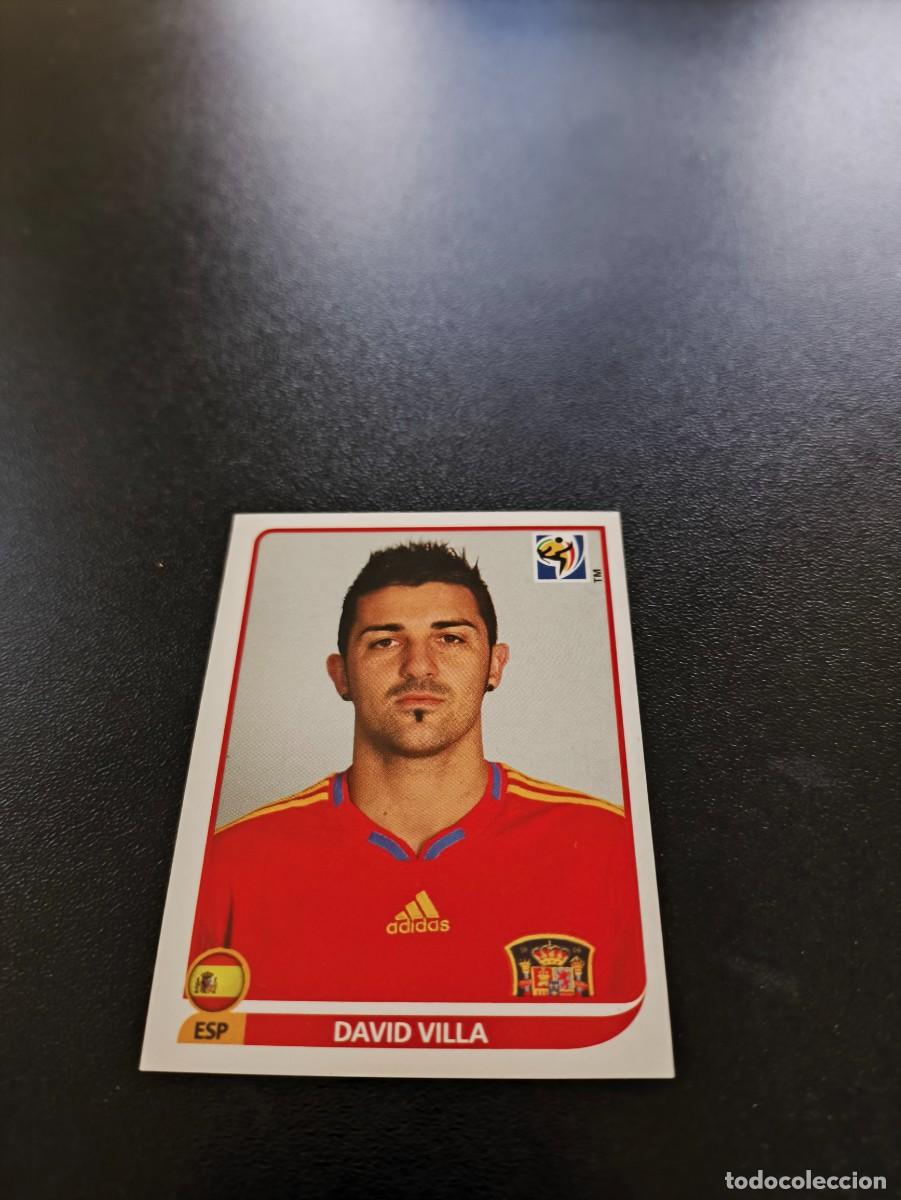 Cromos de F&uacute;tbol: 579 David Villa ESPA&Ntilde;A SPAIN SIN PEGAR PANINI FIFA WORLD CUP MUNDIAL SUDAFRICA 2010
