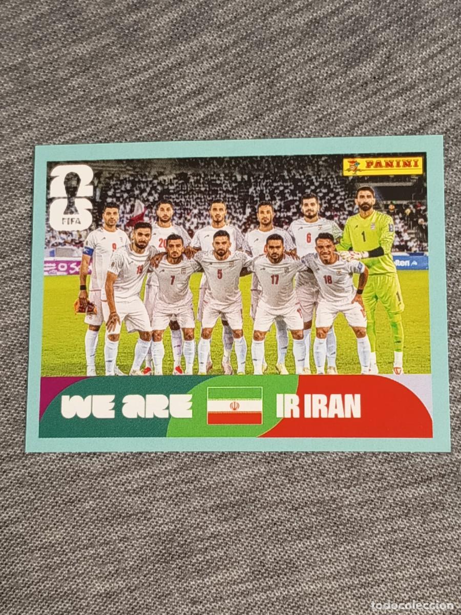 Cromos de F&uacute;tbol: ALINEACI&Oacute;N DE IRAN IRN 13 STICKER MUNDIAL 2026 PANINI FIFA WORLD CUP NUEVO