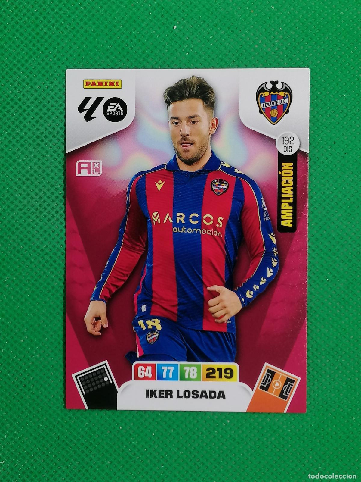 Cromos de F&uacute;tbol: 192BIS 192 BIS IKER LOSADA LEVANTE AMPLIACION ⚽ PANINI LIGA ADRENALYN XL 2025 2026 25 26 ⚽