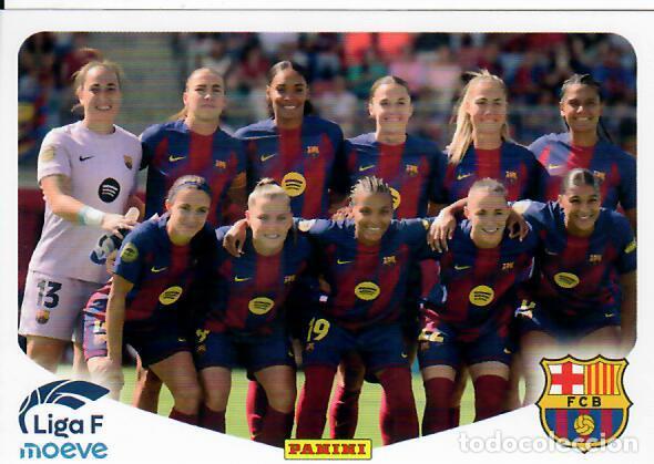 Cromos de F&uacute;tbol: CROMO PANINI LIGA FEMENINA F 2025-26 (25 - 26) - N&ordm; 83 - PLANTILLA - BARCELONA