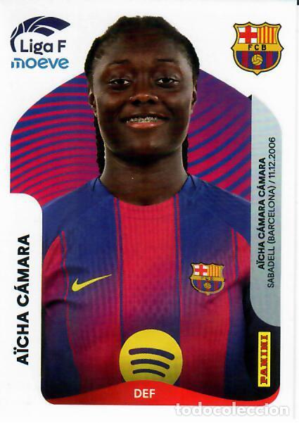 Cromos de F&uacute;tbol: CROMO PANINI LIGA FEMENINA F 2025-26 (25 - 26) - N&ordm; 87 B - A&Iuml;CHA C&Aacute;MARA - BARCELONA