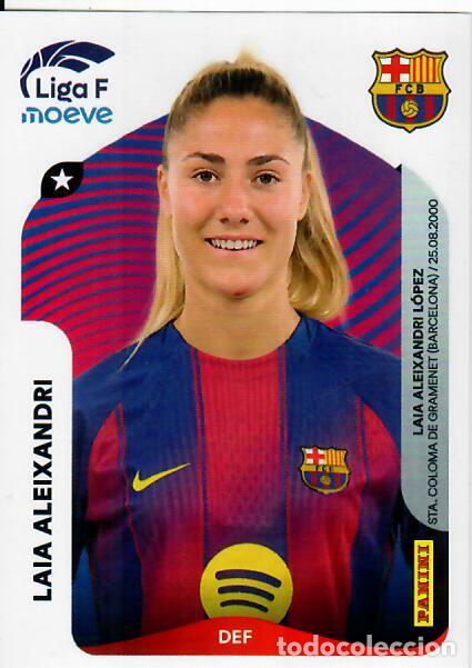 Cromos de F&uacute;tbol: CROMO PANINI LIGA FEMENINA F 2025-26 (25 - 26) - N&ordm; 89 - LAIA ALEIXANDRI - BARCELONA