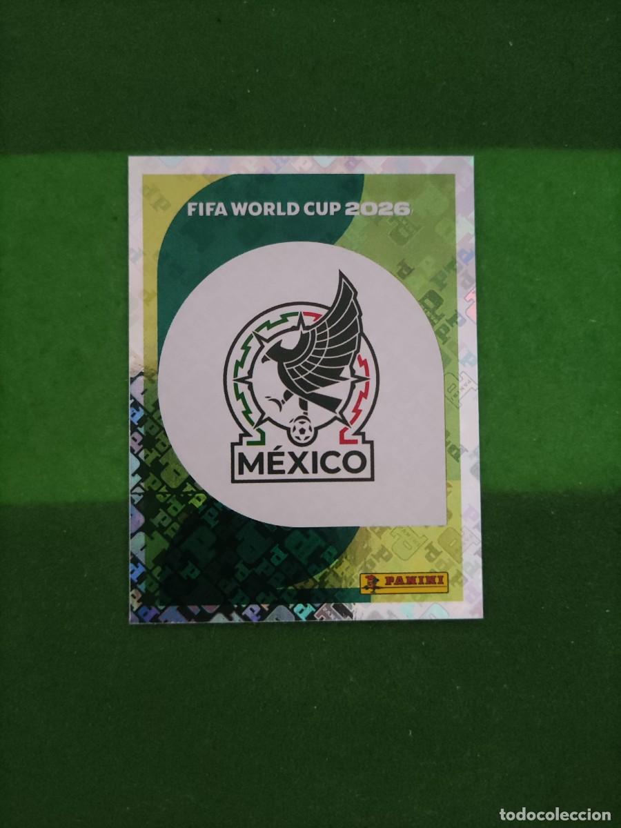 Figurine di Calcio: Escudo M&eacute;xico MEX 1 Sticker Mundial 2026 FIFA World Cup / Sin pegar