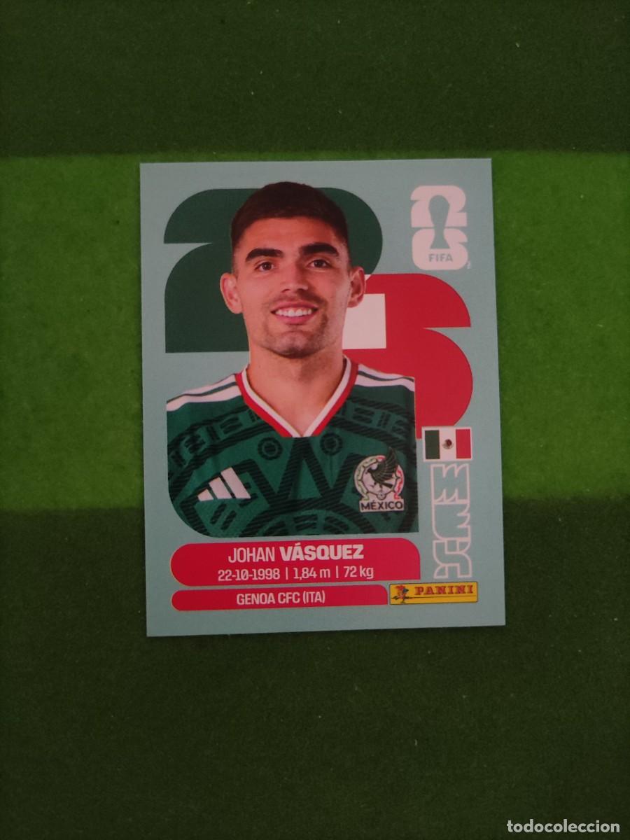 Figurine di Calcio: V&aacute;squez M&eacute;xico MEX 3 Sticker Mundial 2026 FIFA World Cup / Sin pegar