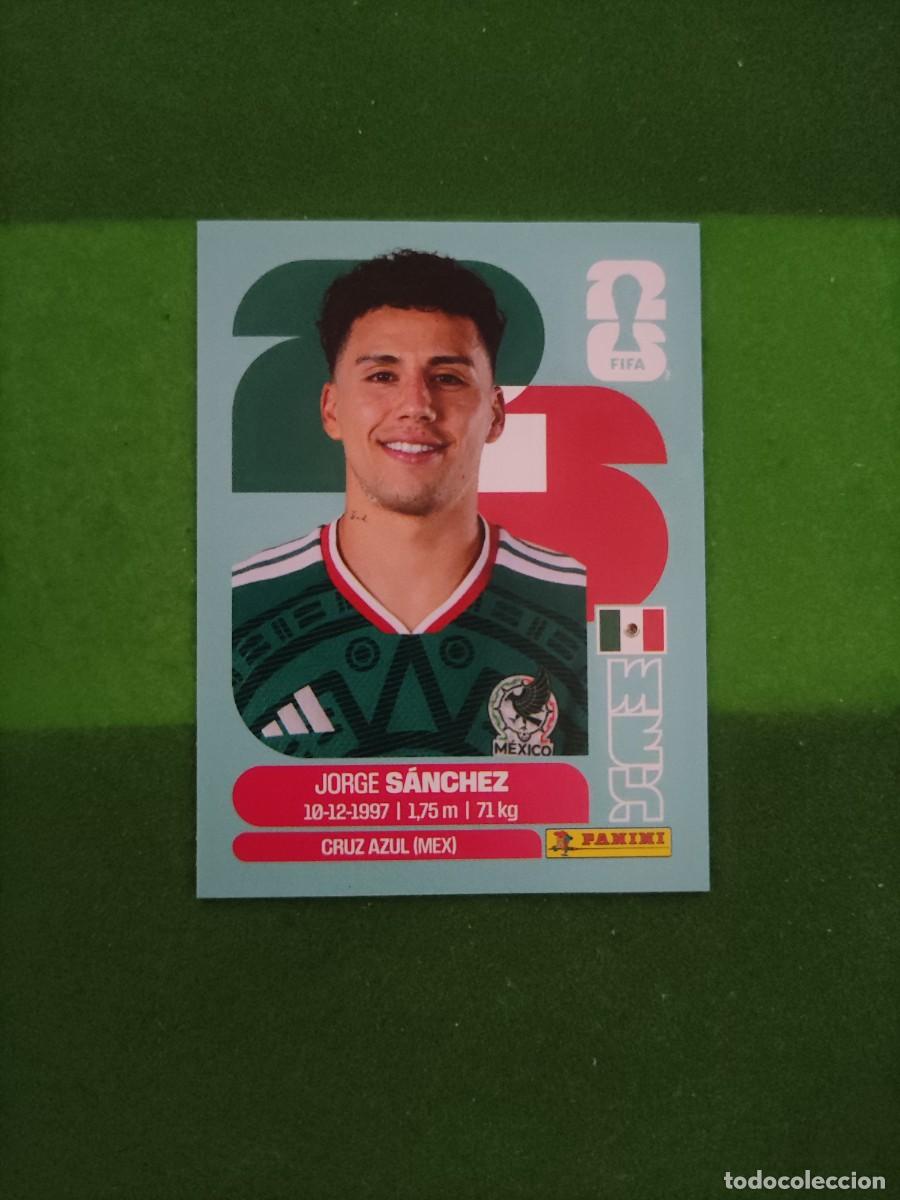 Cromos de F&uacute;tbol: S&aacute;nchez M&eacute;xico MEX 4 Sticker Mundial 2026 FIFA World Cup / Sin pegar