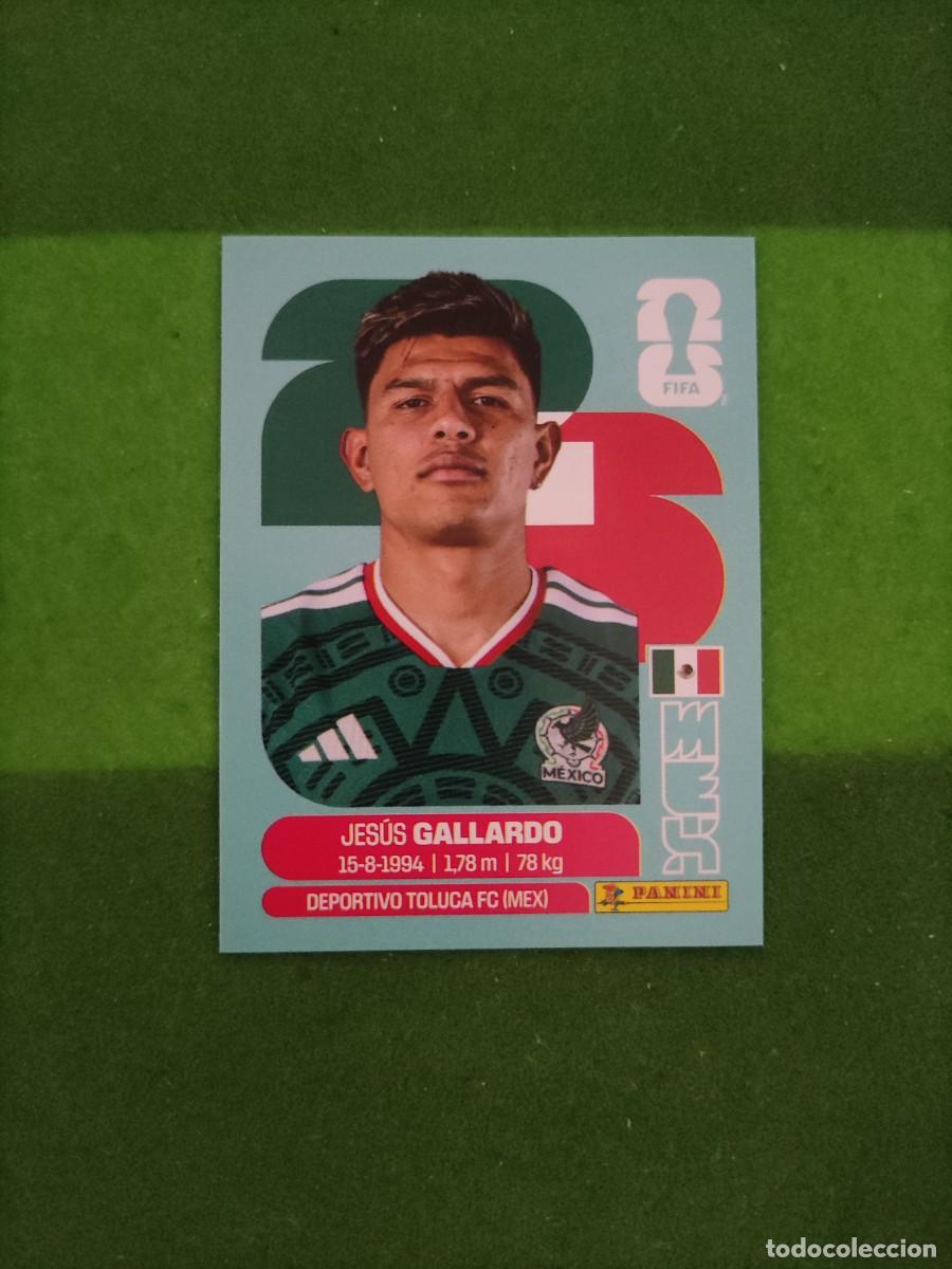 Cromos de F&uacute;tbol: Gallardo M&eacute;xico MEX 6 Sticker Mundial 2026 FIFA World Cup / Sin pegar