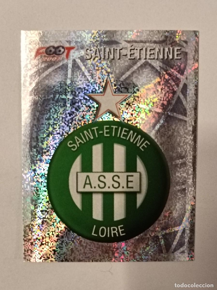Cromos de F&uacute;tbol: #347 ESCUDO (SAINT-ETIENNE) LIGUE 1 FOOT 2007 PANINI