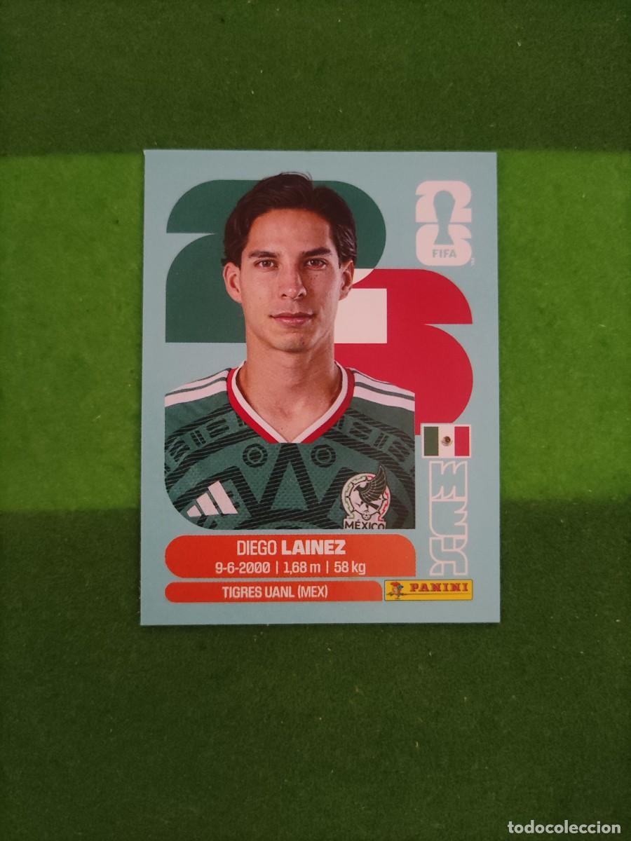 Cromos de F&uacute;tbol: Lainez M&eacute;xico MEX 8 Sticker Mundial 2026 FIFA World Cup / Sin pegar