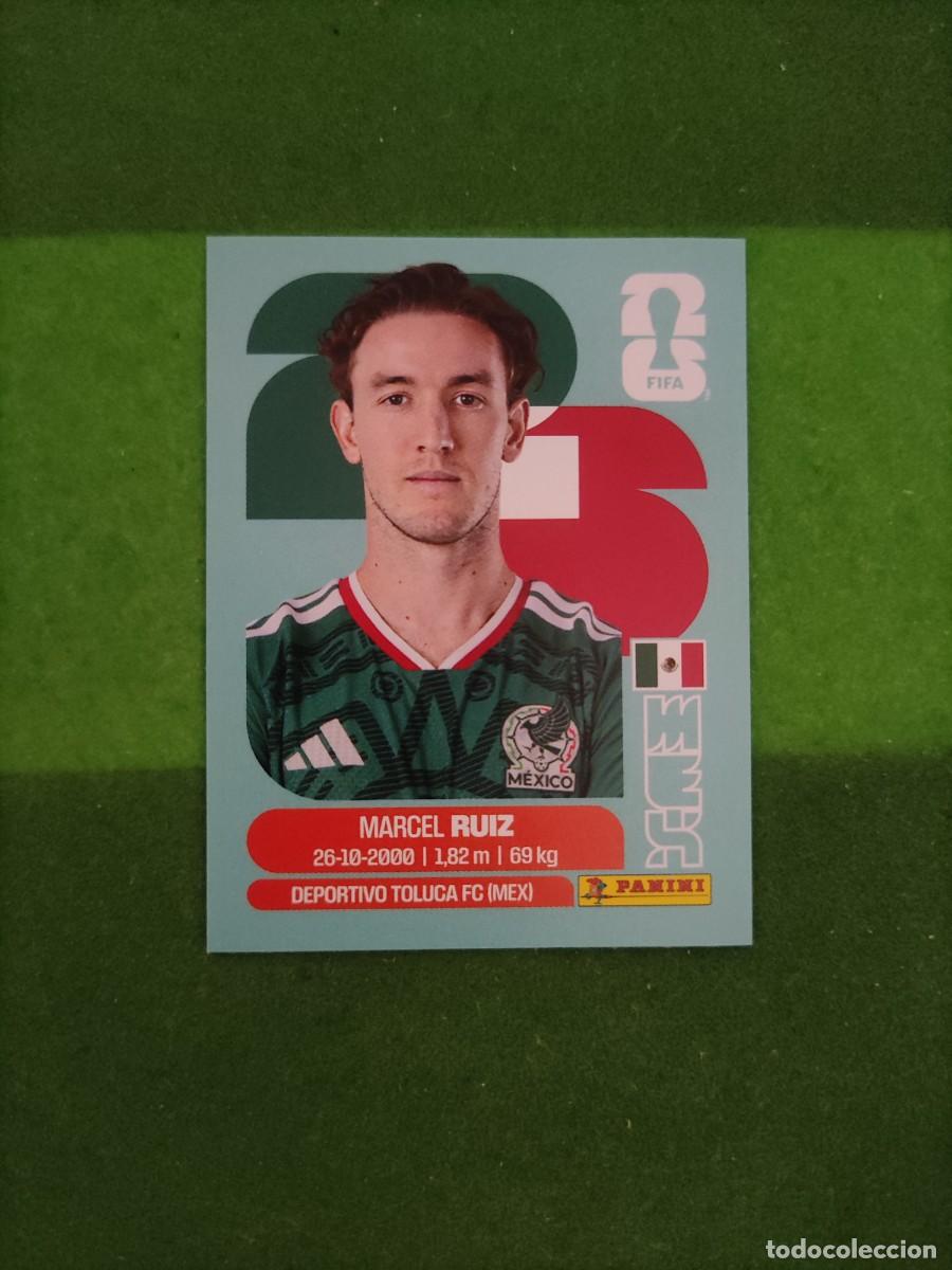 Cromos de F&uacute;tbol: Ru&iacute;z M&eacute;xico MEX 12 Sticker Mundial 2026 FIFA World Cup / Sin pegar