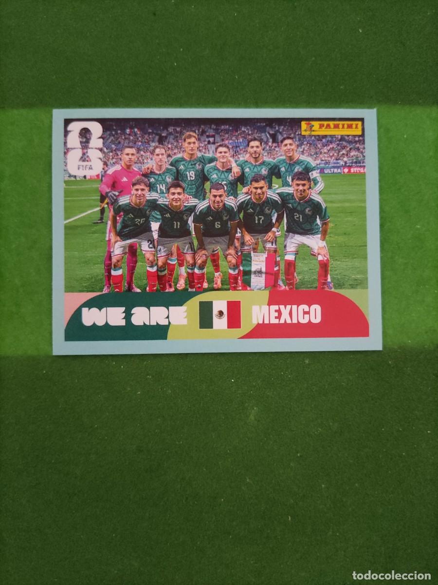 Cromos de F&uacute;tbol: We are M&eacute;xico MEX 13 Sticker Mundial 2026 FIFA World Cup / Sin pegar