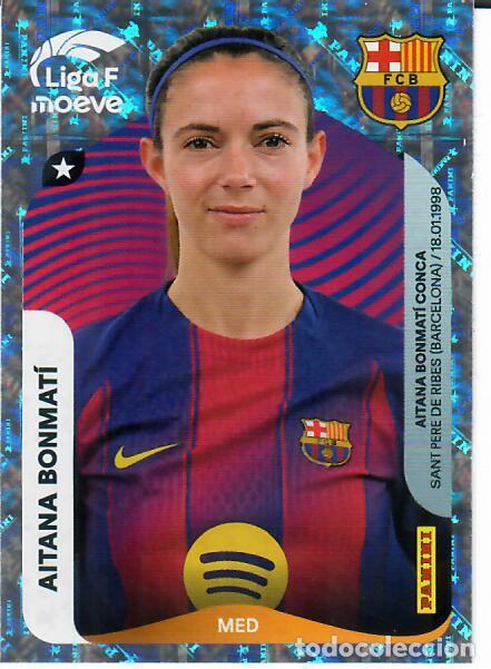 Cromos de F&uacute;tbol: CROMO PANINI LIGA FEMENINA F 2025-26 (25 - 26) - N&ordm; 93 - AITANA BONMAT&Iacute; - BARCELONA