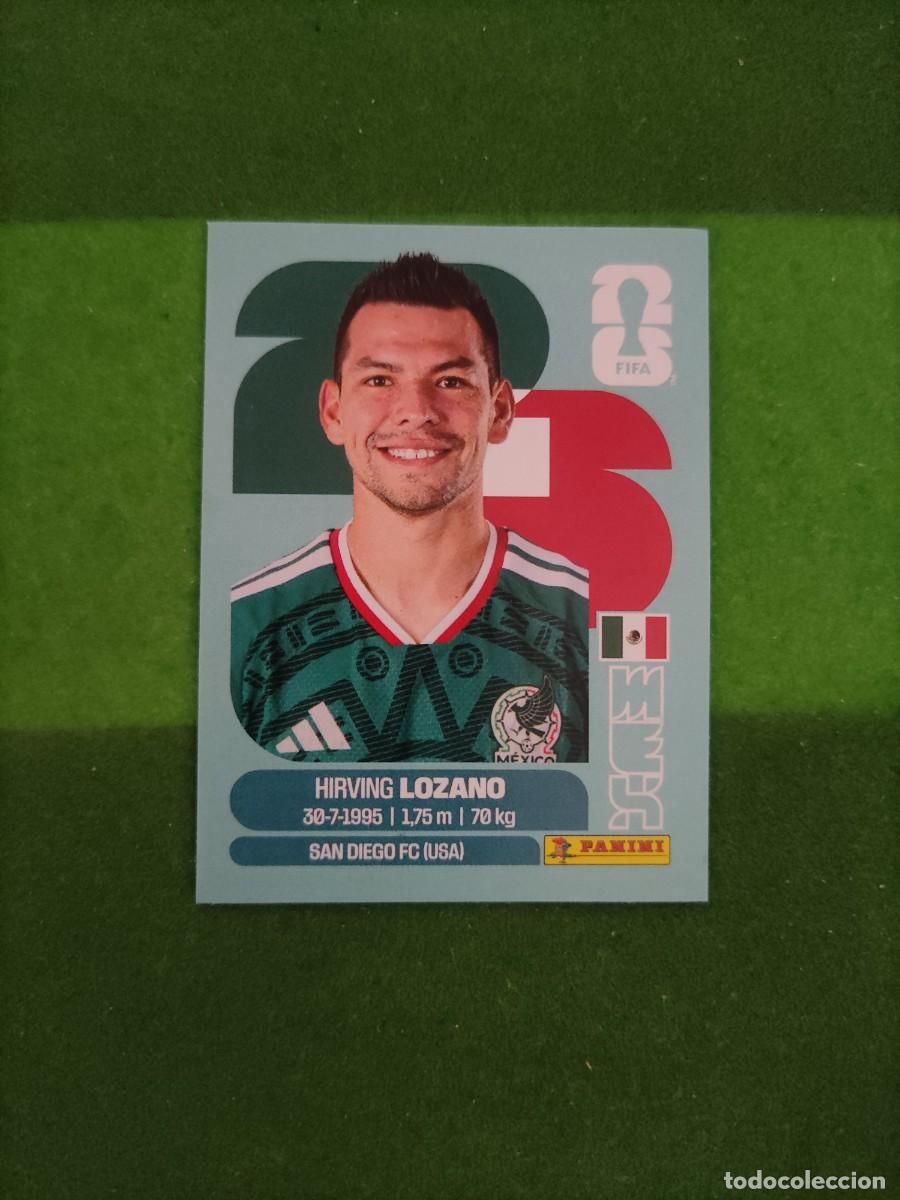Cromos de F&uacute;tbol: Lozano M&eacute;xico MEX 15 Sticker Mundial 2026 FIFA World Cup / Sin pegar