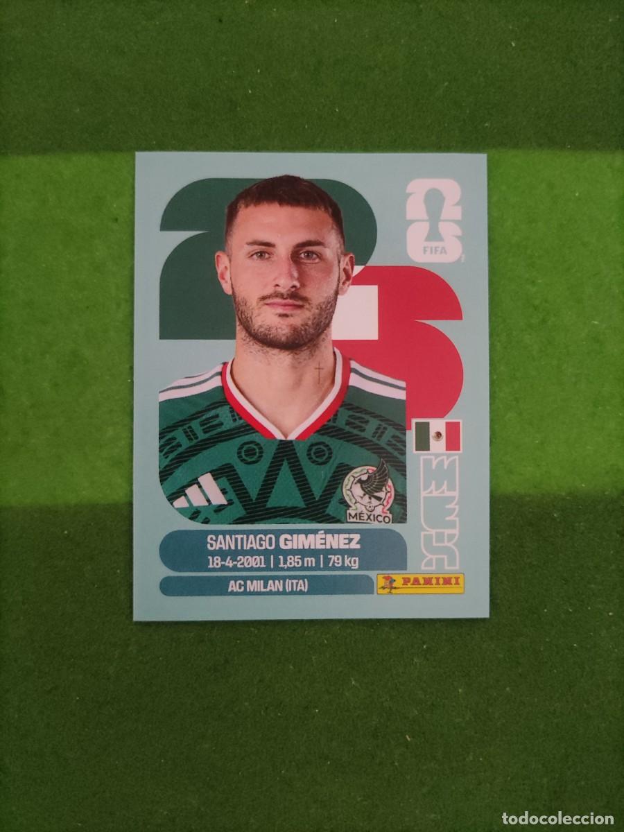 Cromos de F&uacute;tbol: Gim&eacute;nez M&eacute;xico MEX 16 Sticker Mundial 2026 FIFA World Cup / Sin pegar
