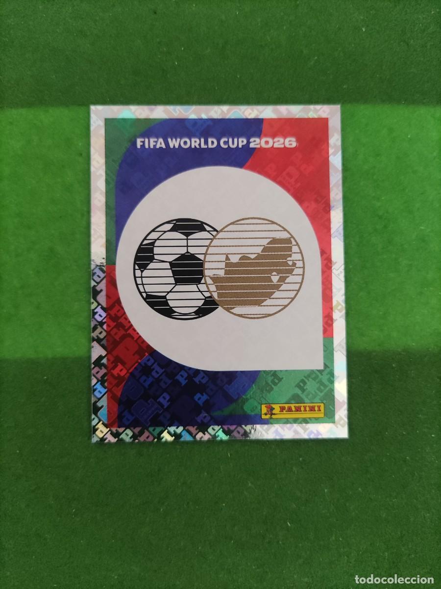 Cromos de F&uacute;tbol: Escudo Sud&aacute;frica RSA 1 Sticker Mundial 2026 FIFA World Cup / Sin pegar