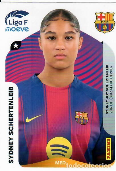 Cromos de F&uacute;tbol: CROMO PANINI LIGA FEMENINA F 2025-26 (25 - 26) - N&ordm; 94 A - SYDNEY SCHERTENLEIB - BARCELONA