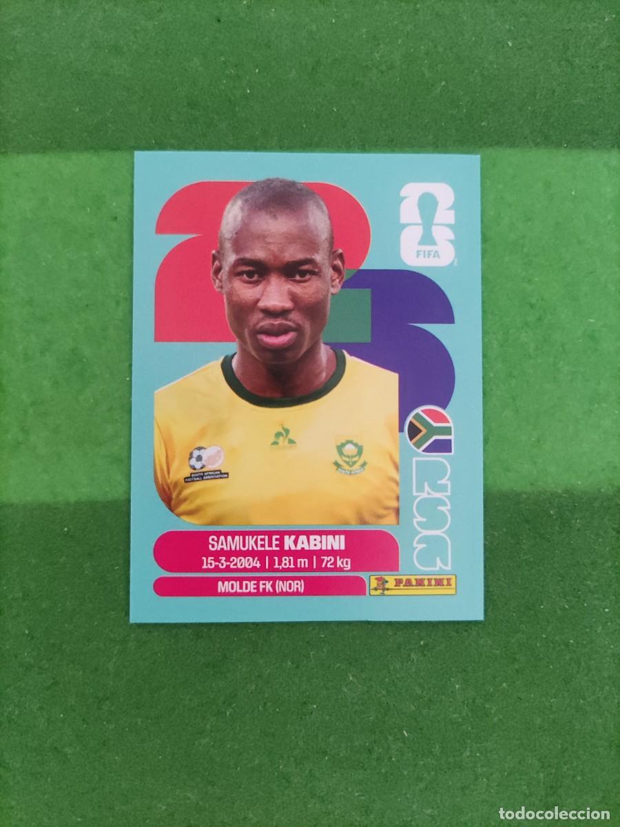 Cromos de F&uacute;tbol: Kabini Sud&aacute;frica RSA 5 Sticker Mundial 2026 FIFA World Cup / Sin pegar