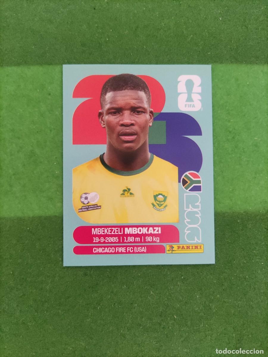 Cromos de F&uacute;tbol: Mbokazi Sud&aacute;frica RSA 6 Sticker Mundial 2026 FIFA World Cup / Sin pegar