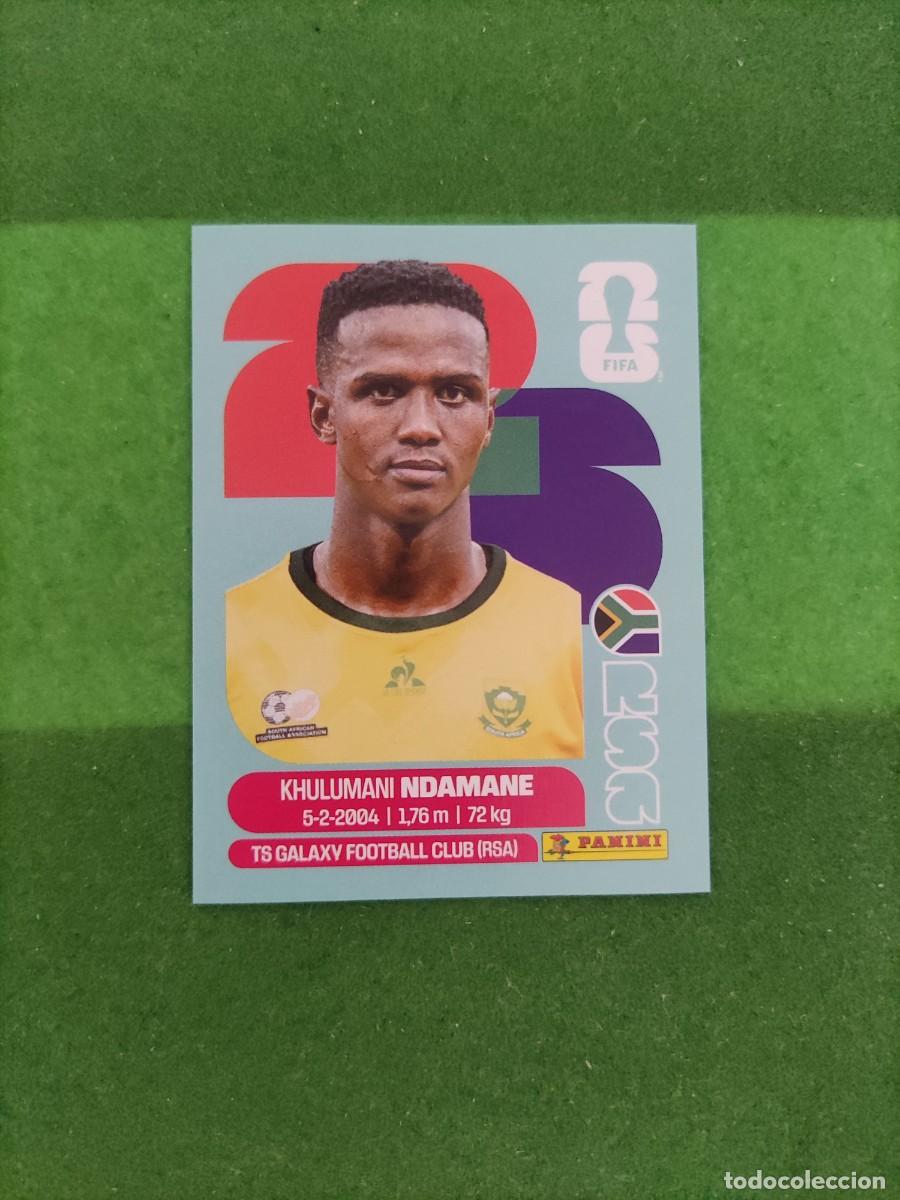 Cromos de F&uacute;tbol: Ndamane Sud&aacute;frica RSA 7 Sticker Mundial 2026 FIFA World Cup / Sin pegar