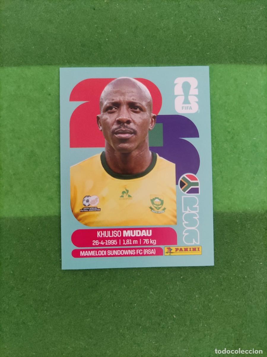 Cromos de F&uacute;tbol: Mudau Sud&aacute;frica RSA 9 Sticker Mundial 2026 FIFA World Cup / Sin pegar