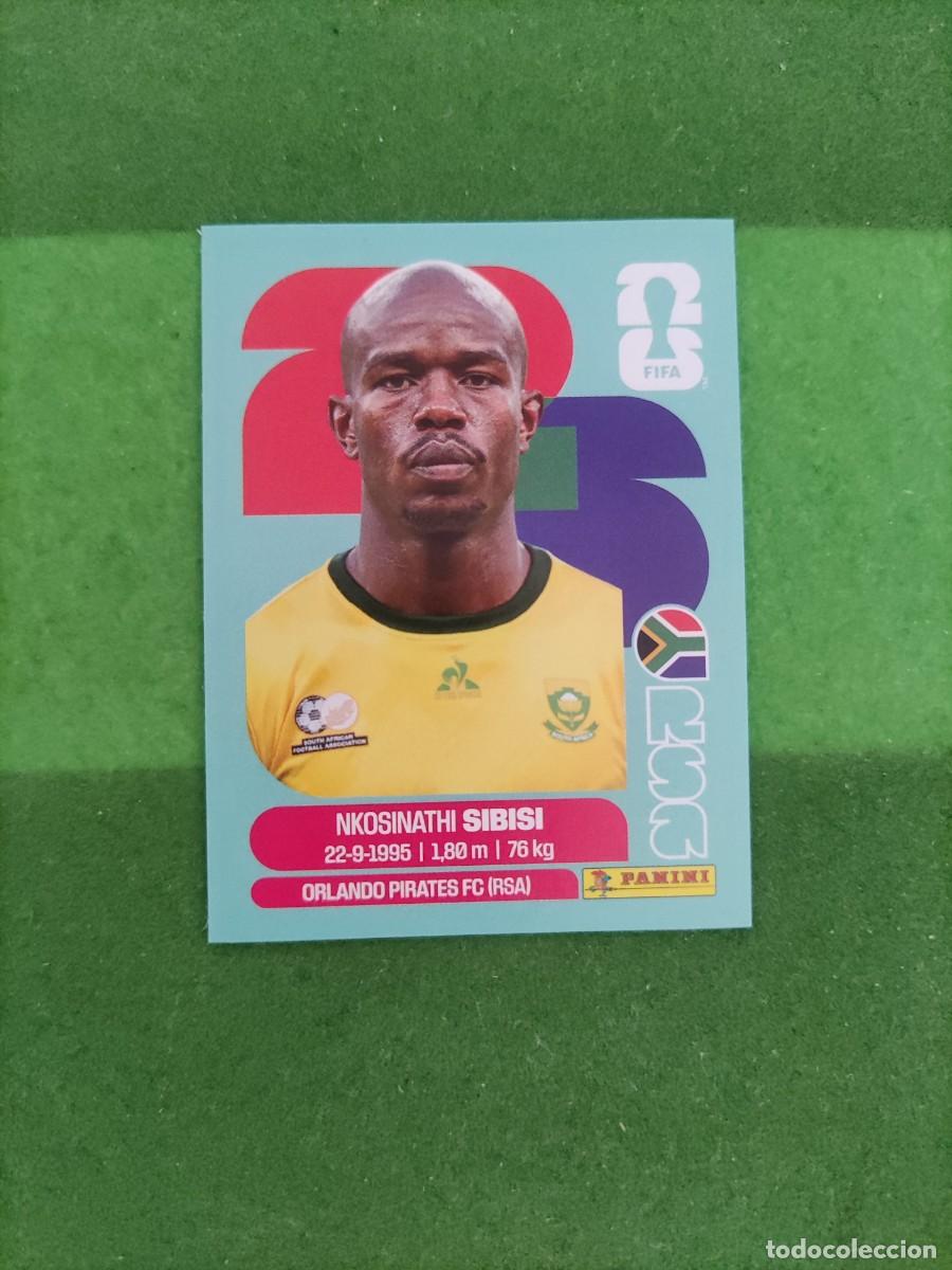 Cromos de F&uacute;tbol: Sibisi Sud&aacute;frica RSA 10 Sticker Mundial 2026 FIFA World Cup / Sin pegar