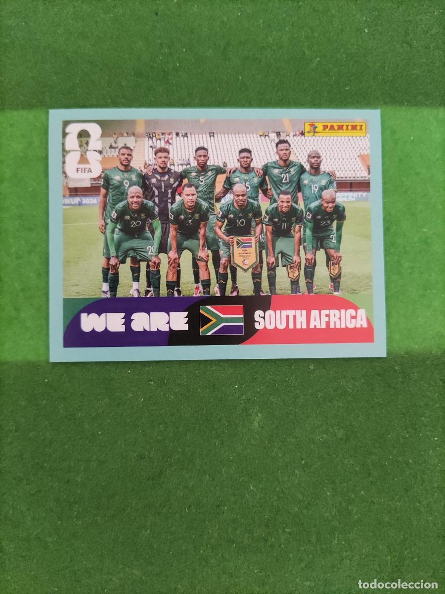 Cromos de F&uacute;tbol: We are Sud&aacute;frica RSA 13 Sticker Mundial 2026 FIFA World Cup / Sin pegar