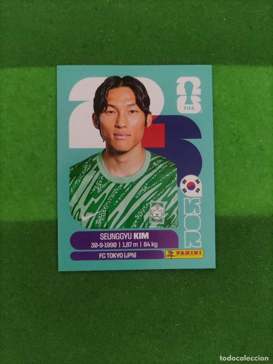Cromos de F&uacute;tbol: Kim Corea del Sur KOR 3 Sticker Mundial 2026 FIFA World Cup / Sin pegar