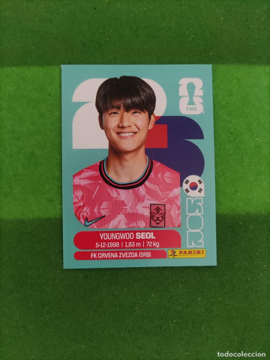 Figurine di Calcio: Seol Corea del Sur KOR 6 Sticker Mundial 2026 FIFA World Cup / Sin pegar