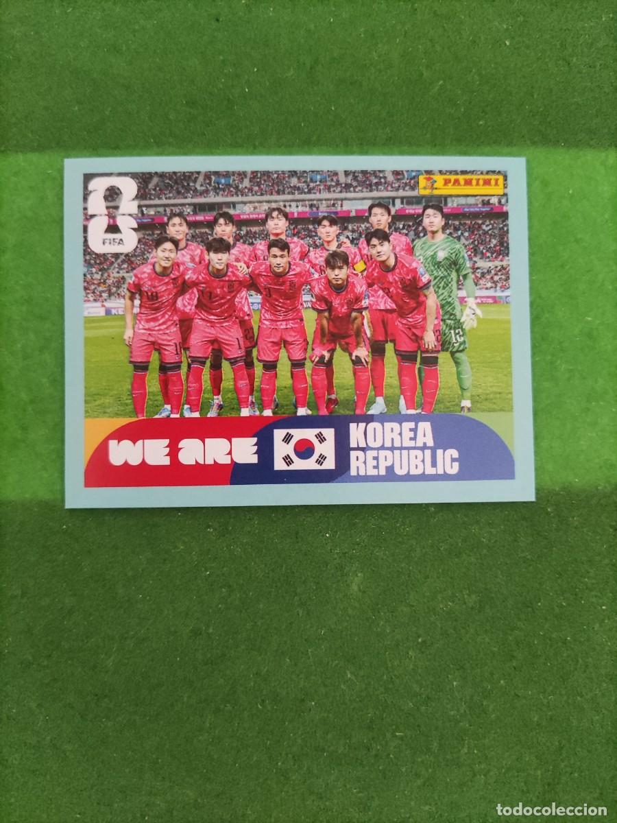 Cromos de F&uacute;tbol: We are Corea del Sur KOR 13 Sticker Mundial 2026 FIFA World Cup / Sin pegar