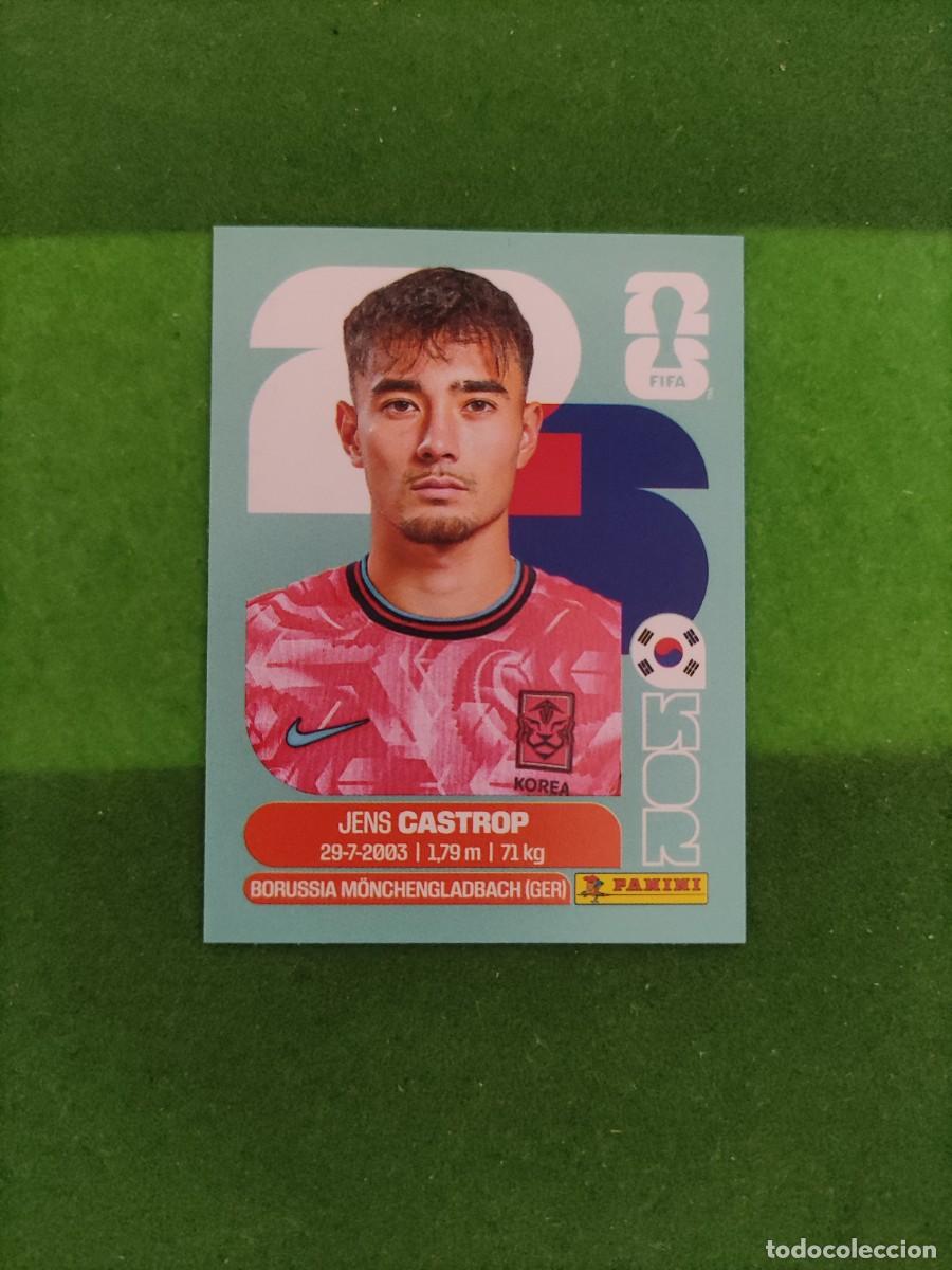 Cromos de F&uacute;tbol: Castrop Corea del Sur KOR 15 Sticker Mundial 2026 FIFA World Cup / Sin pegar