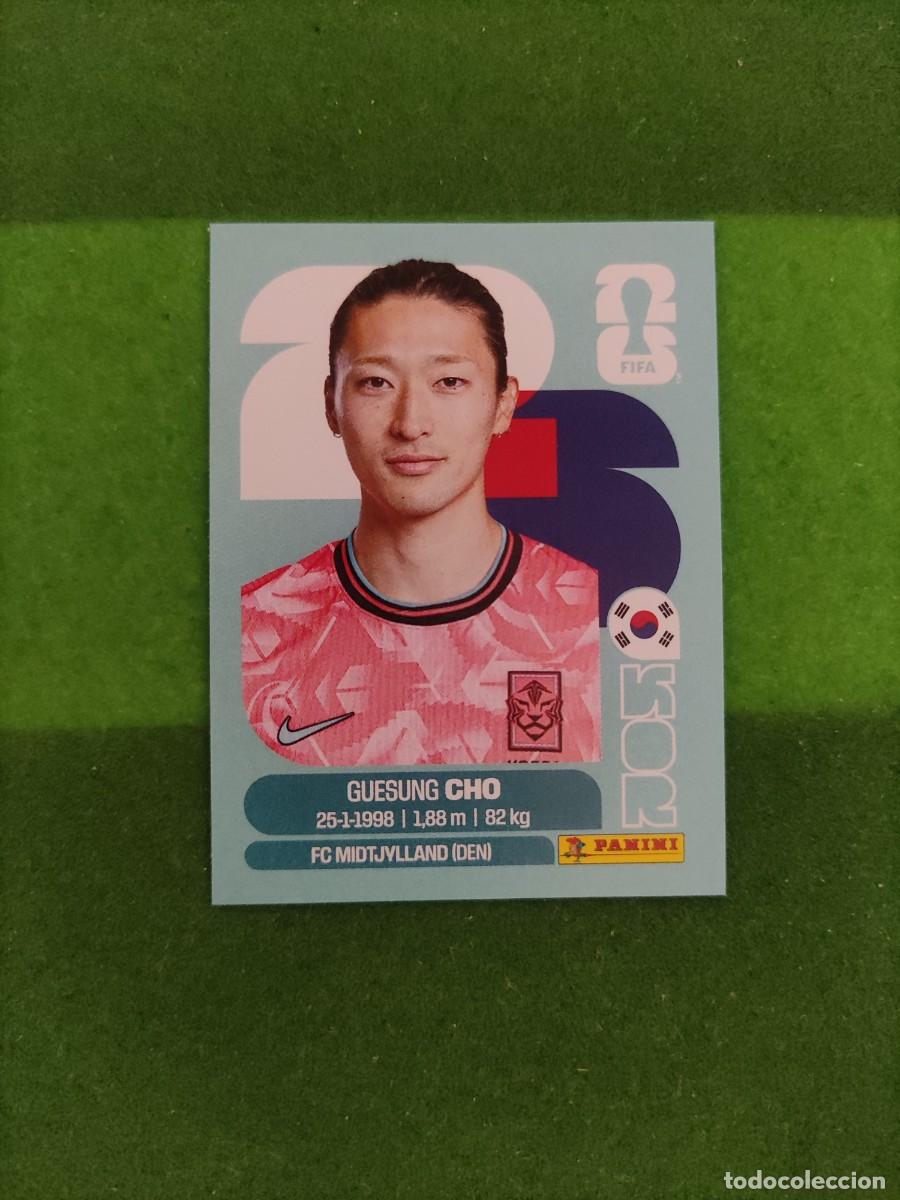 Cromos de F&uacute;tbol: Cho Corea del Sur KOR 17 Sticker Mundial 2026 FIFA World Cup / Sin pegar