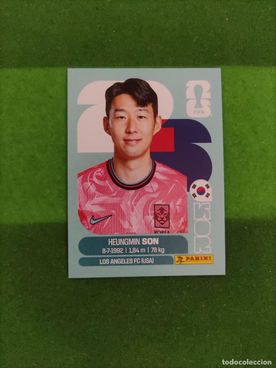 Cromos de Futebol: Son Corea del Sur KOR 18 Sticker Mundial 2026 FIFA World Cup / Sin pegar