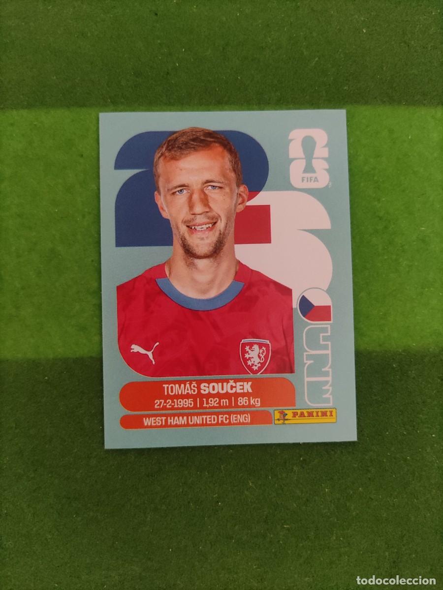 Cromos de F&uacute;tbol: Souček Rep&uacute;blica Checa CZE 12 Sticker Mundial 2026 FIFA World Cup / Sin pegar