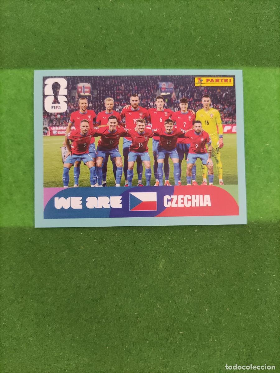 Cromos de F&uacute;tbol: We are Rep&uacute;blica Checa CZE 13 Sticker Mundial 2026 FIFA World Cup / Sin pegar