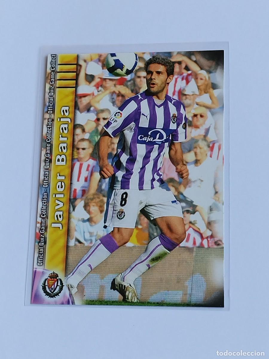 Cromos de F&uacute;tbol: JAVIER BARAJA #413 REAL VALLADOLID - MUNDICROMO FICHAS QUIZ GAME LA LIGA 2009 2010 - MC SPORT 09 10