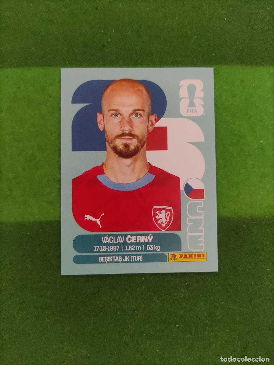 Cromos de F&uacute;tbol: Černy Rep&uacute;blica Checa CZE 18 Sticker Mundial 2026 FIFA World Cup / Sin pegar