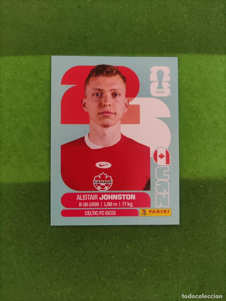 Cromos de F&uacute;tbol: Johnston Canad&aacute; CAN 4 Sticker Mundial 2026 FIFA World Cup / Sin pegar