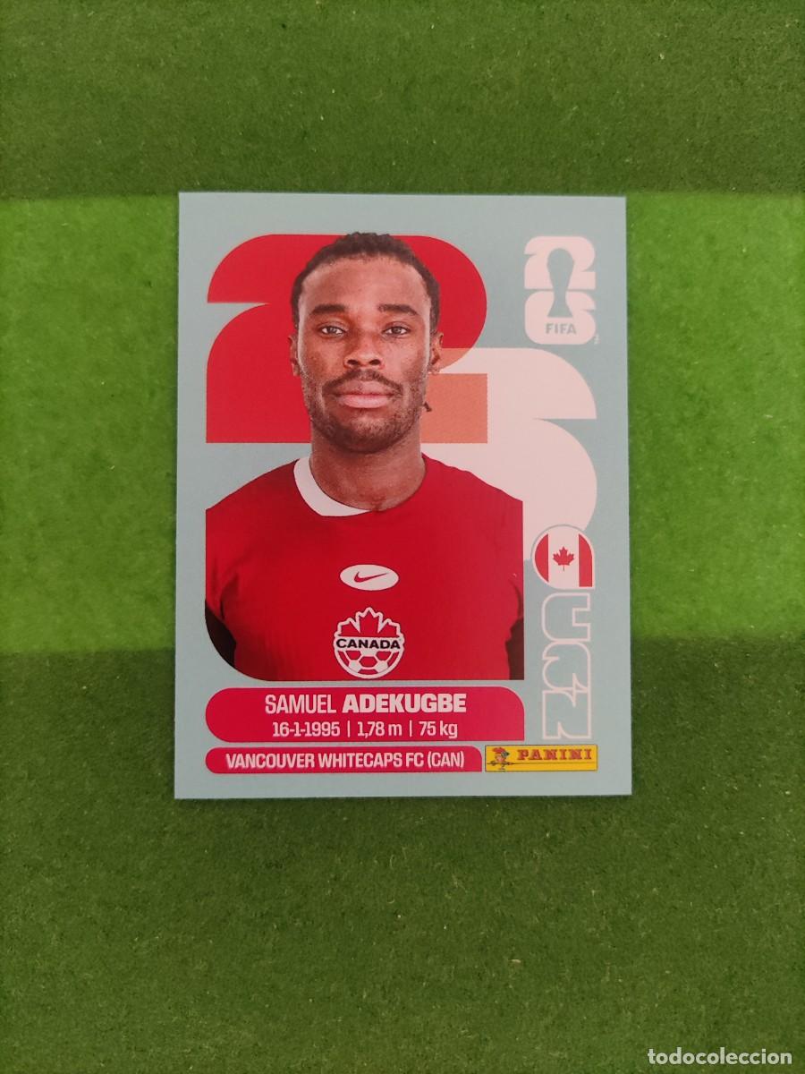 Cromos de F&uacute;tbol: Adekugbe Canad&aacute; CAN 5 Sticker Mundial 2026 FIFA World Cup / Sin pegar