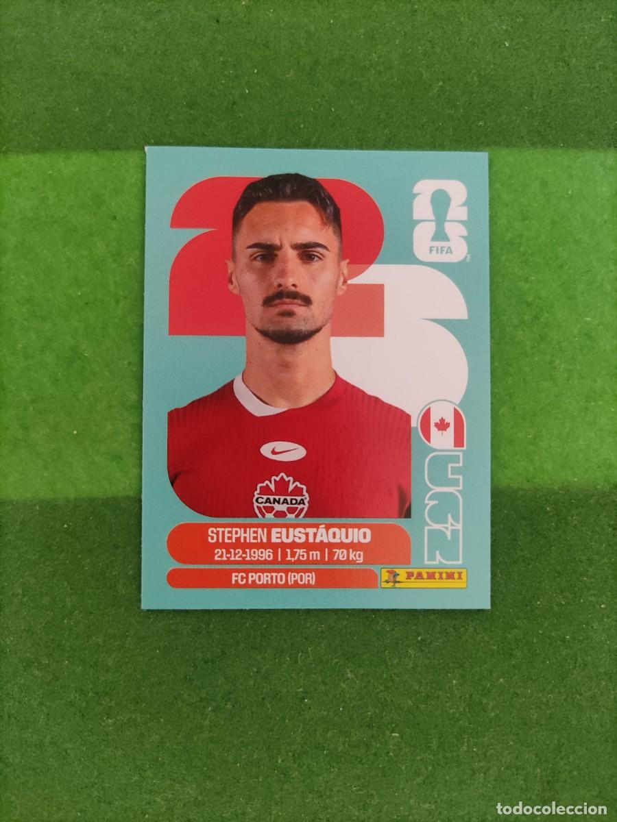 Cromos de F&uacute;tbol: Eustaquio Canad&aacute; CAN 10 Sticker Mundial 2026 FIFA World Cup / Sin pegar