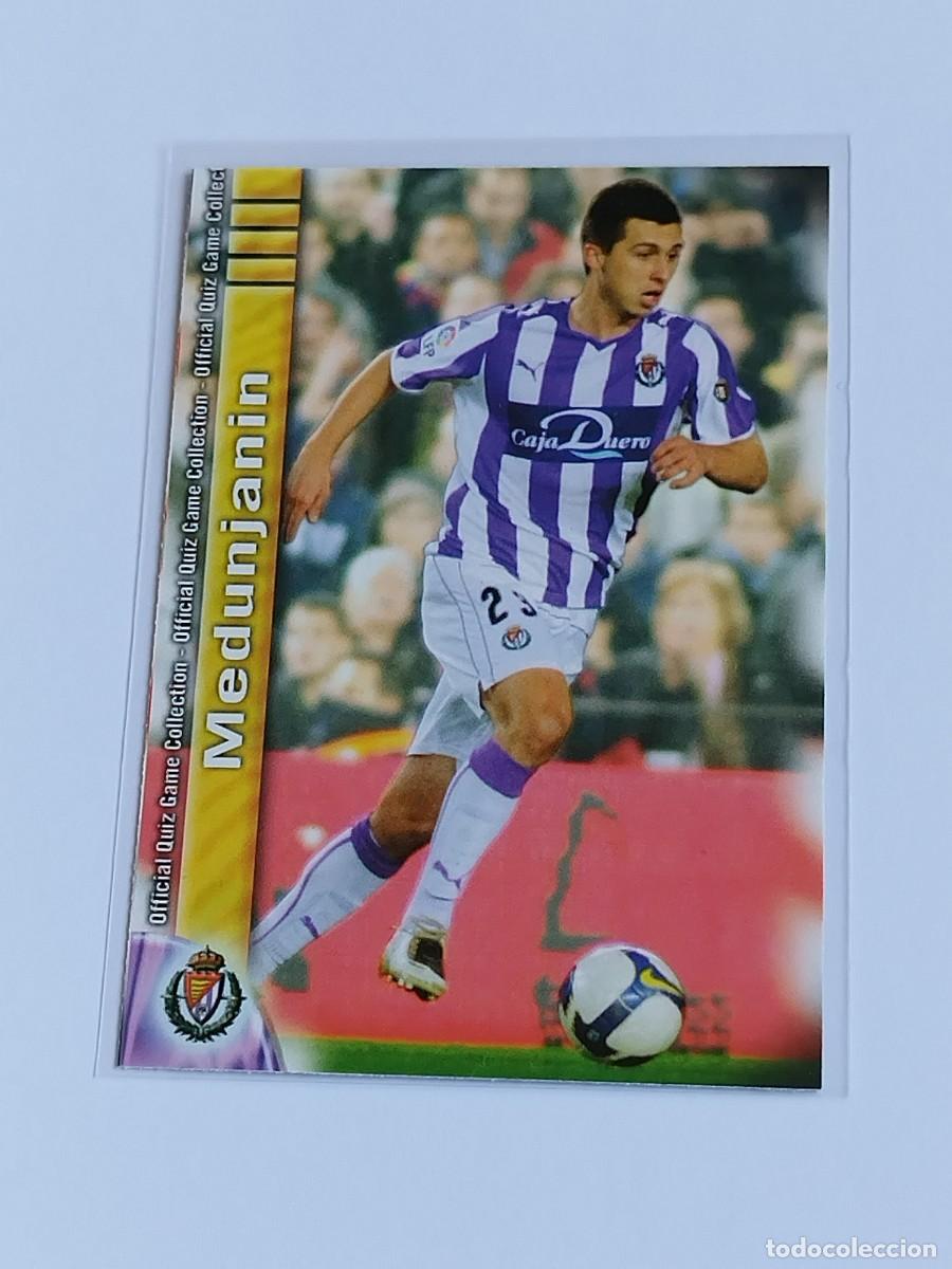 Cromos de Futebol: MEDUNJANIN #424 REAL VALLADOLID - MUNDICROMO FICHAS QUIZ GAME LA LIGA 2009 2010 - MC SPORT 09 10