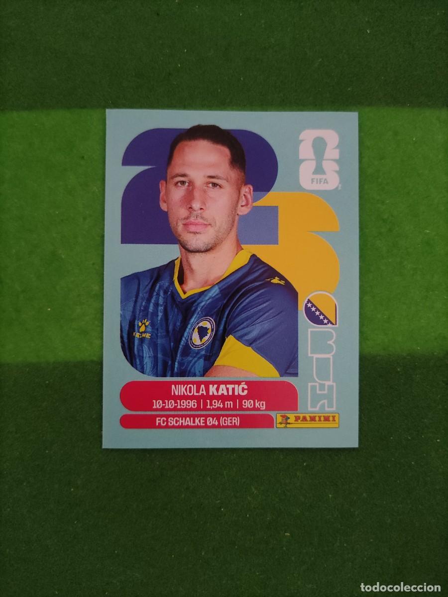 Fu&szlig;ball-Sticker: Katić Bosnia Herzegovina BIH 7 Sticker Mundial 2026 FIFA World Cup / Sin pegar