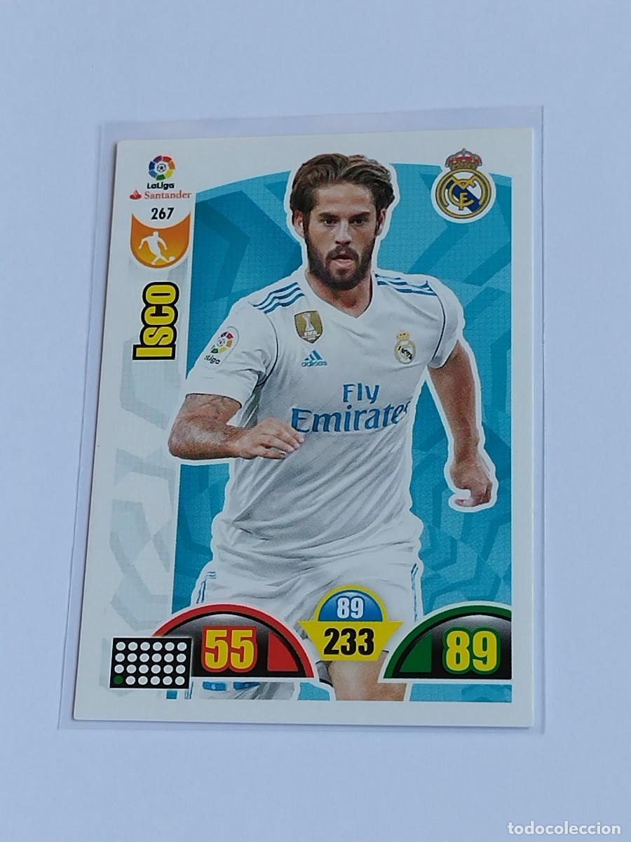 Fu&szlig;ball-Sticker: ISCO #267 REAL MADRID - ADRENALYN XL LA LIGA SANTANDER 2017 2018 - PANINI 17 18 CROMO