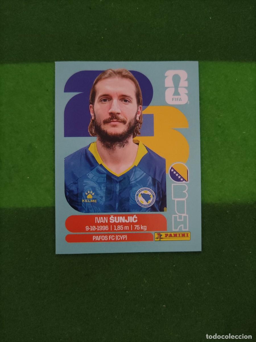 Cromos de F&uacute;tbol: Sunjić Bosnia Herzegovina BIH 11 Sticker Mundial 2026 FIFA World Cup / Sin pegar