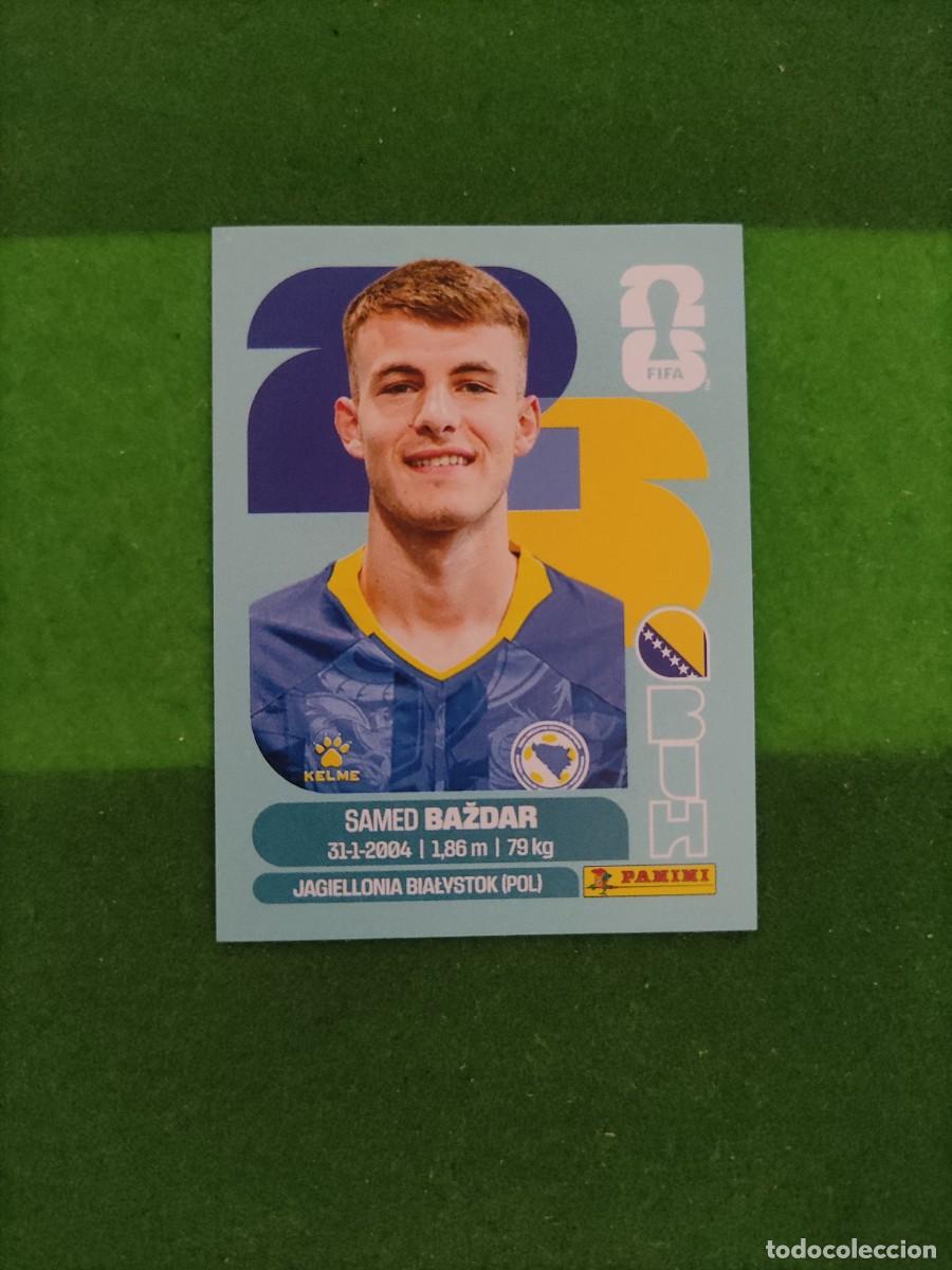 Fu&szlig;ball-Sticker: Bazdar Bosnia Herzegovina BIH 19 Sticker Mundial 2026 FIFA World Cup / Sin pegar