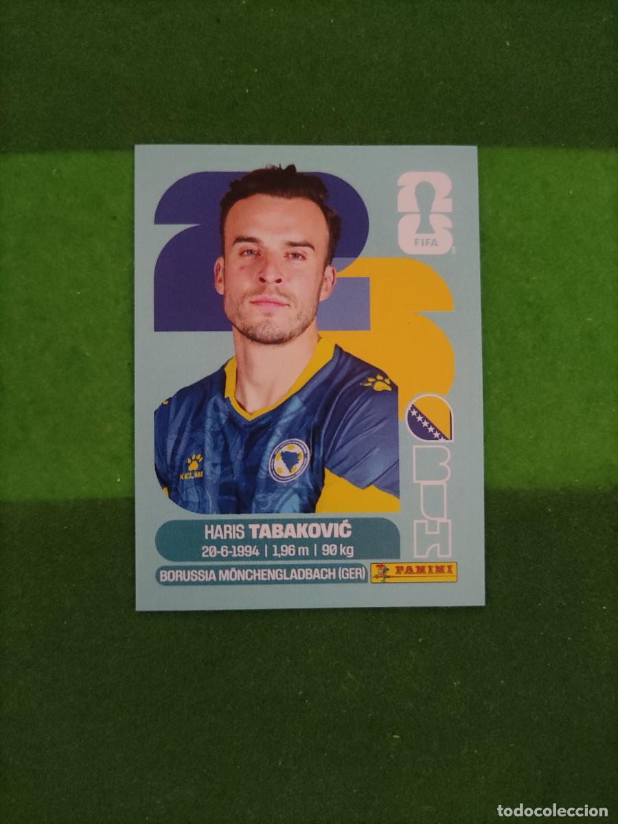 Fu&szlig;ball-Sticker: Tabaković Bosnia Herzegovina BIH 20 Sticker Mundial 2026 FIFA World Cup / Sin pegar