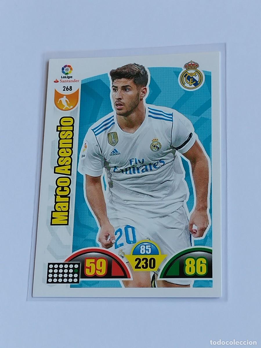 Cromos de F&uacute;tbol: MARCO ASENSIO #268 REAL MADRID - ADRENALYN XL LA LIGA SANTANDER 2017 2018 - PANINI 17 18 CROMO