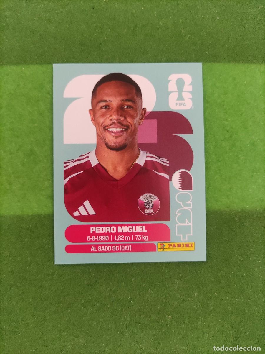 Cromos de F&uacute;tbol: Pedro Miguel Qatar QAT 7 Sticker Mundial 2026 FIFA World Cup / Sin pegar