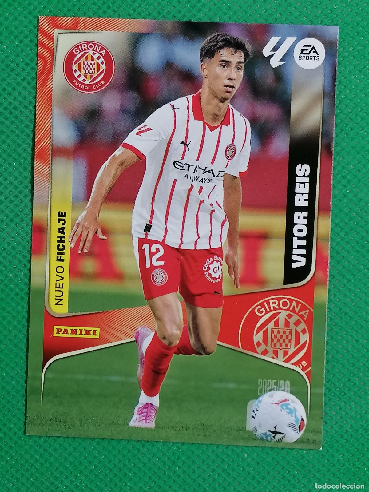 Cromos de F&uacute;tbol: 474 VITOR REIS GIRONA FICHAJES 2&ordm; EDICION ⚽ MEGACRACKS LIGA 2025 2026 25 26 ⚽